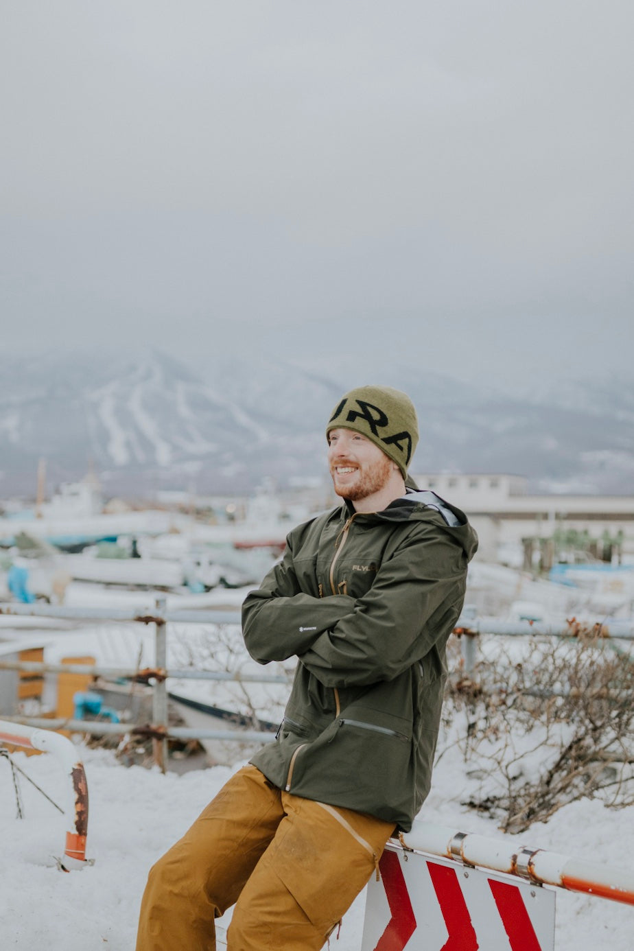 Merino Wool Logo Beanie