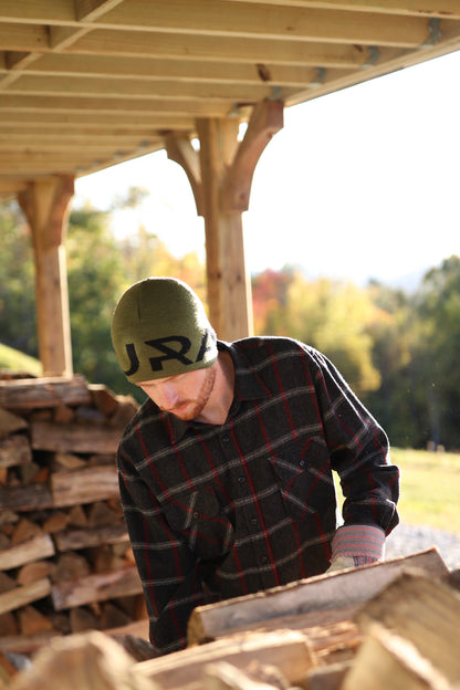 Merino Wool Logo Beanie