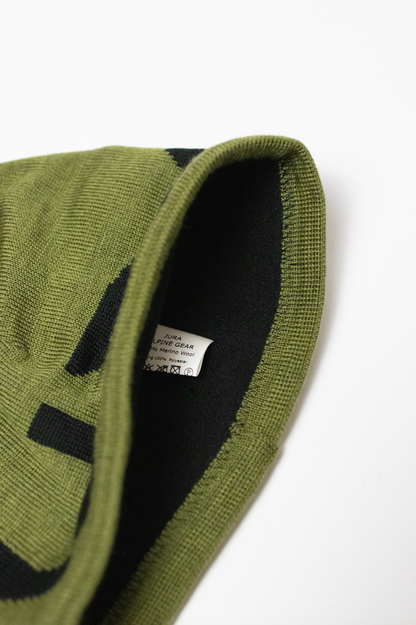 Merino Wool Logo Beanie